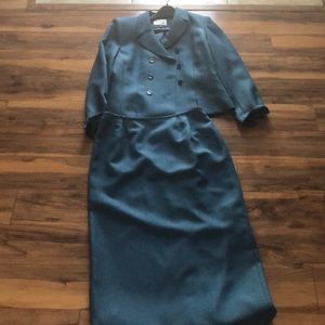 Blazer and skirt suit